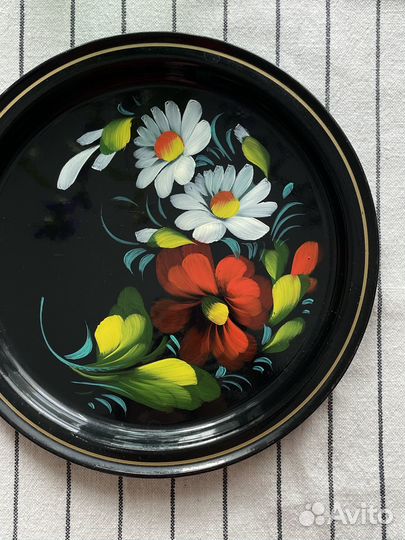 Маленький поднос винтаж СССР