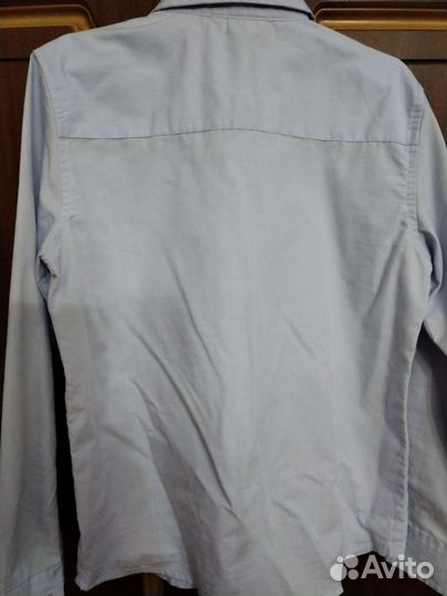 Рубашка голубая на мальчика