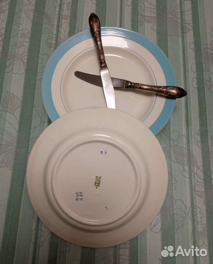 Тарелки СССР, Чехия, ножи