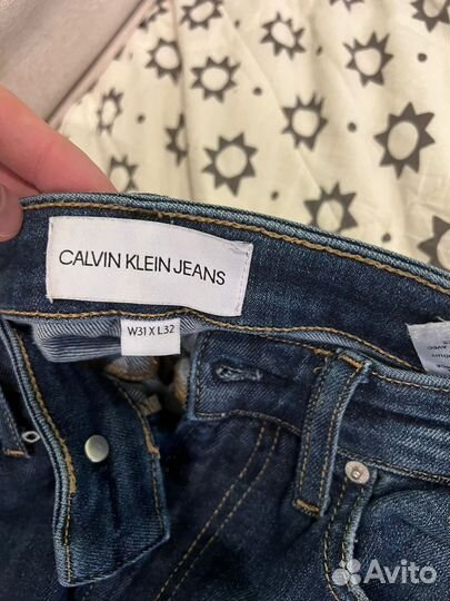 Джинсы и спортивные штаны calvin klein мужские s