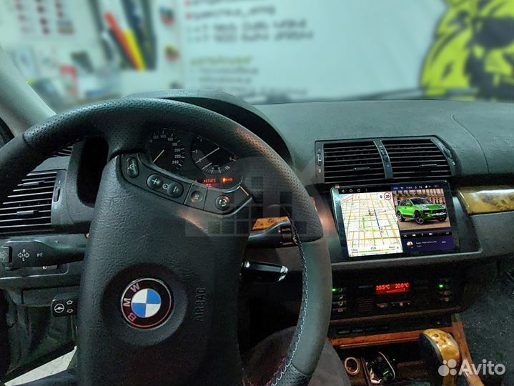 Магнитола android 4.32 BMW X5 E53; E39 1999-2006