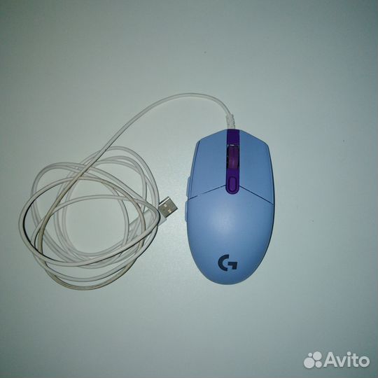 Мышь проводная Logitech G102 lightsync