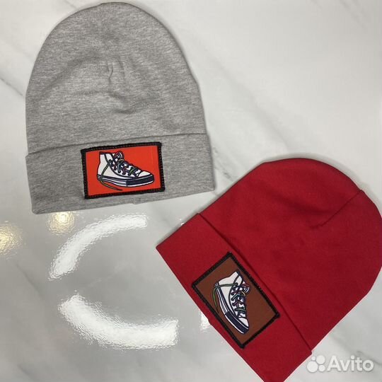 Шапка для мальчика весенняя демисезонная серая