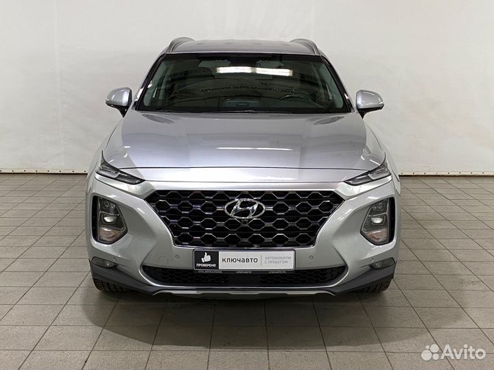 Hyundai Santa Fe 2.2 AT, 2019, 69 330 км
