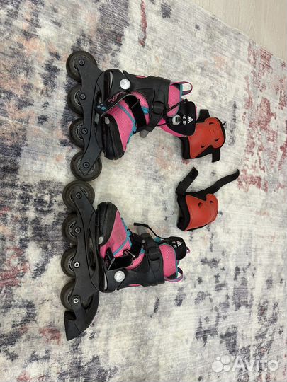 Роликовые коньки детские раздвижные