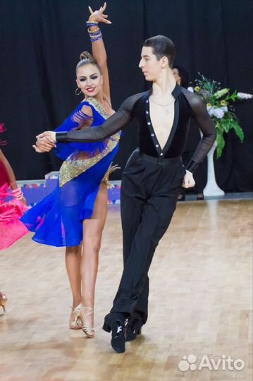 Платье для бальных танцев латина ю2 молодежь