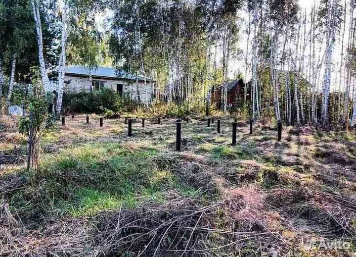 Свайный фундамент под ключ