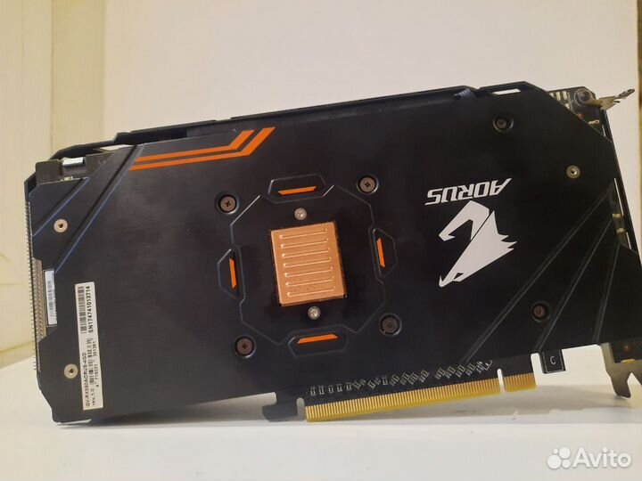 Видеокарта Gigabyte Aorus RX 580 4GB
