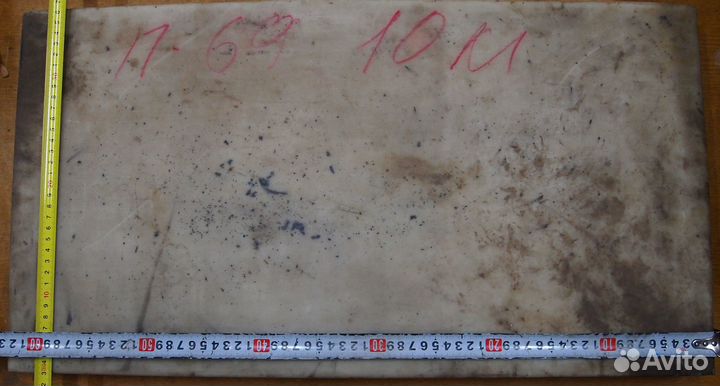 Капролон листовой L - 635, B - 335, S - 40 (№1