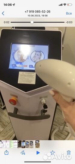 Диодный лазер 808 нм