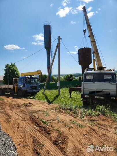 Аренда и услуги автокрана, 25 т, 21.7 м, с гуськом 9 м