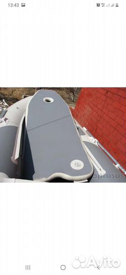 Надувной пол на пвх лодку Баджер 3.900