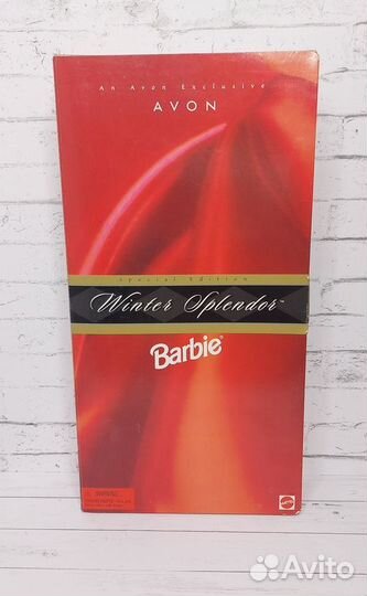 Winter Splendor barbie, Avon, 1998, China