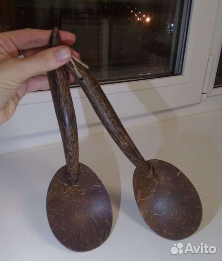 Ложки декоративные из кокоса