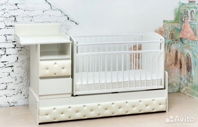 Кровать-трансформер Дива Островок Уюта Экокожа