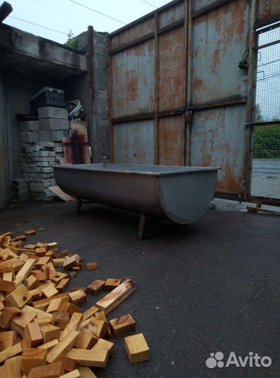 Ванна из нержавейки бу