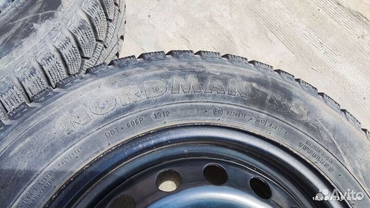 Зимние колеса Nordman R15 липучка