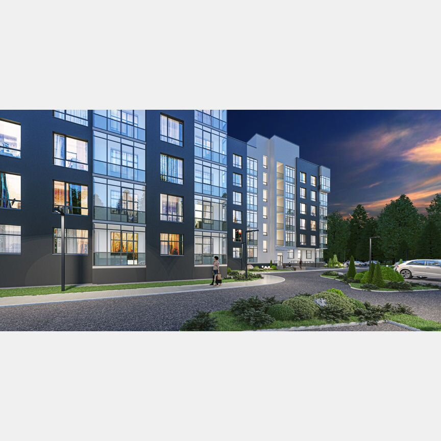 1-к. квартира, 34,7 м², 2/6 эт.