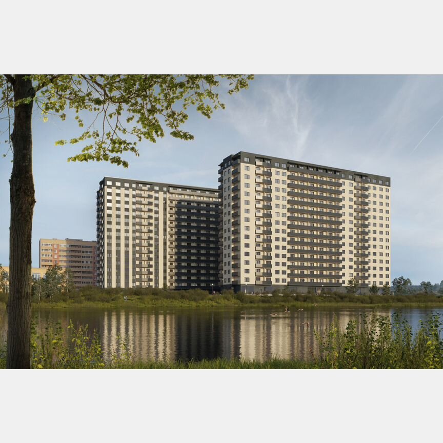 Квартира-студия, 33,6 м², 14/16 эт.