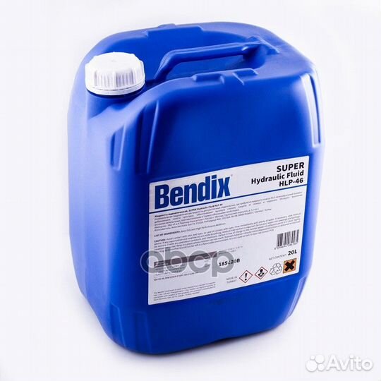 Super Hydraulic Fluid HLP -46 185020B bendix