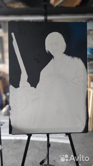 Нарисуем твою жену на холсте