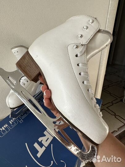 Коньки Risport rf3 pro 235+лезвия Ultima legacy