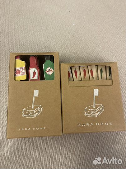 Zara home шпажки для сэндвичей