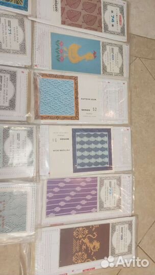 Перфокарты для вязальных машин Brother/Silver