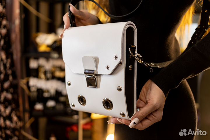 Сумка женская из кожи ручной работы 