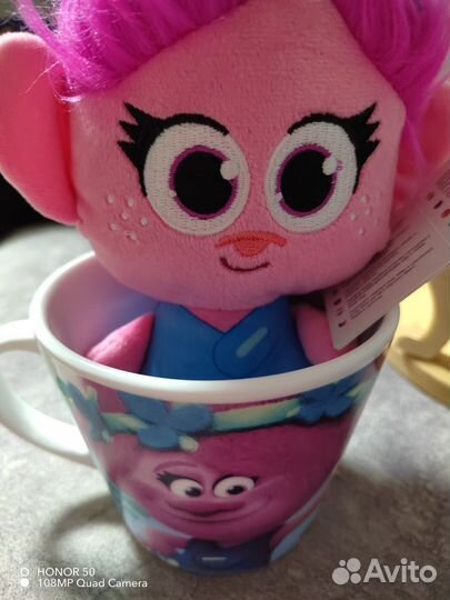 Игрушка в кружке Розочка