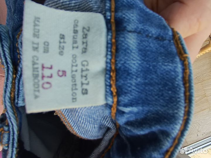 Джинсовые шорты Zara для девочки