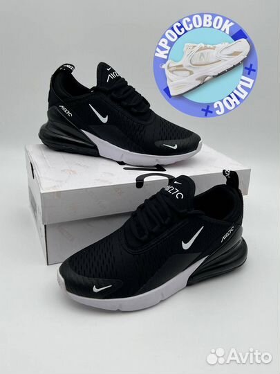 Кроссовки Nike air max 270 чёрные в наличии