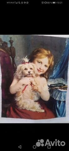 Картина вышитая крестом