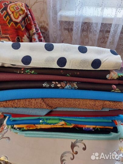 Отрезы ткани из СССР и гдр