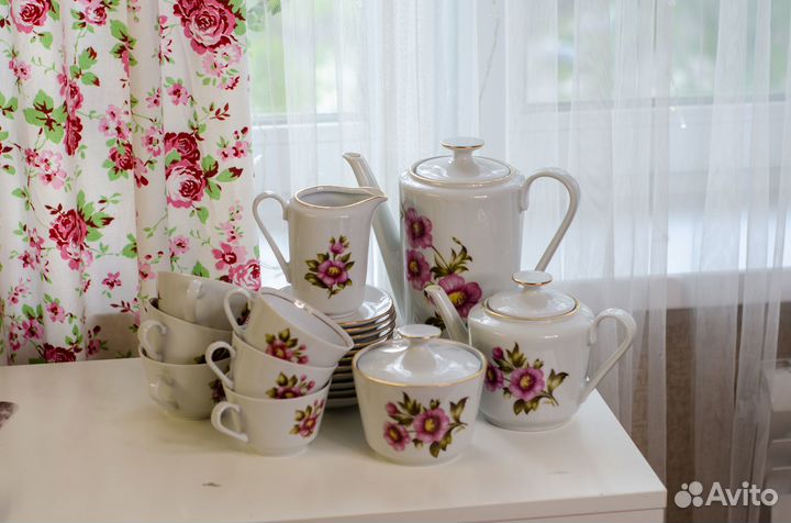 Чайный сервиз Kahla ГДР (фарфор)