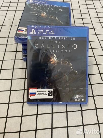 The callisto protocol ps4 диск