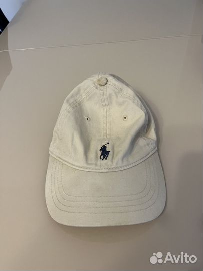 Кепка polo ralph lauren бежевая