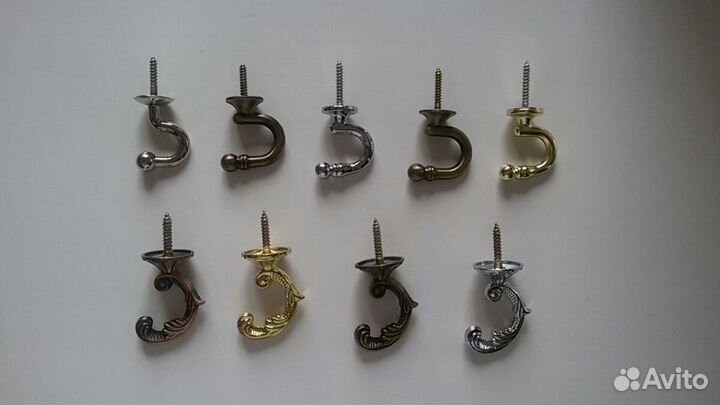 Держатели, крючки,магниты, заколки,люверс для штор