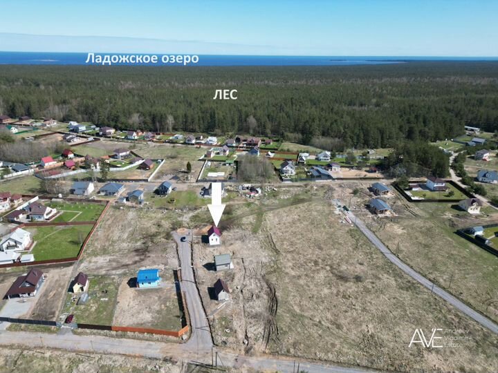 Дом 64 м² на участке 8,5 сот.