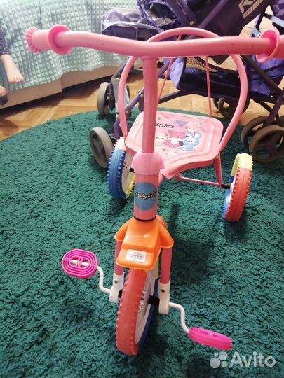 Трехколесный велосипед детский