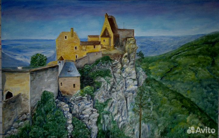 Авторская картина маслом 