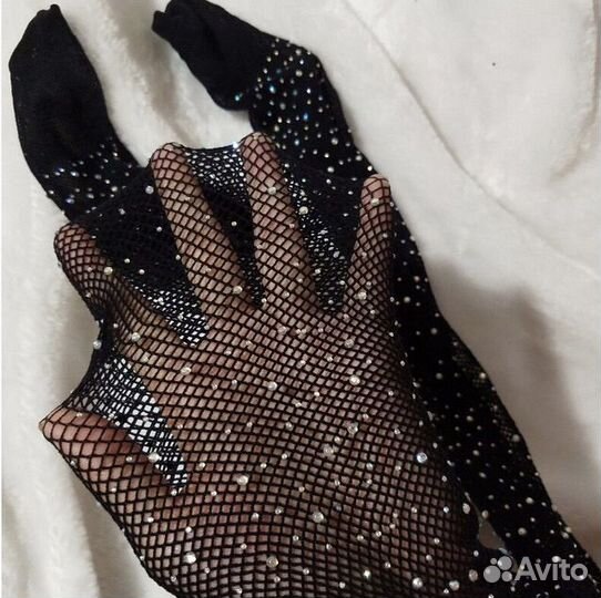 Колготки со стразами для девочки