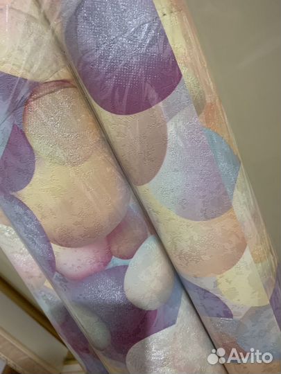 Обои моющиеся метровые