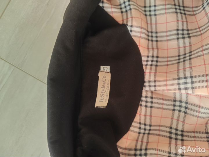 Плащ тренч женский 44 длинный