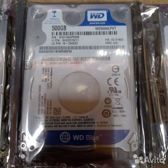 Жесткий диск для ноутбука 500 гб