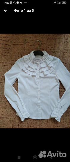 Блузка школьная