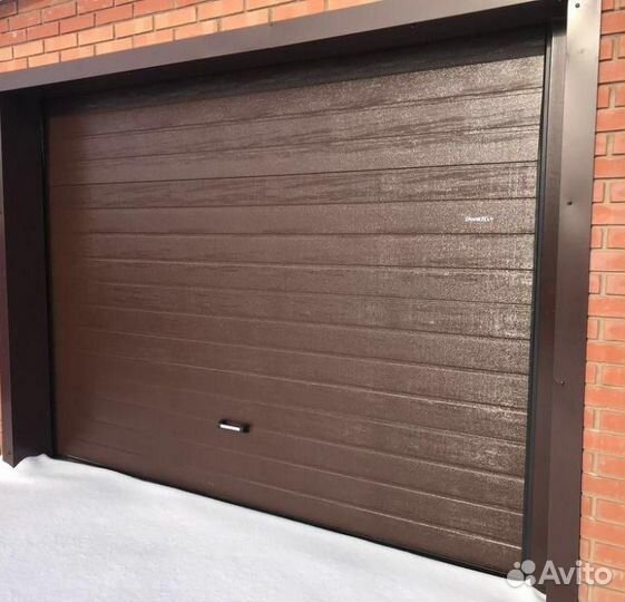 Секционные гаражные ворота
