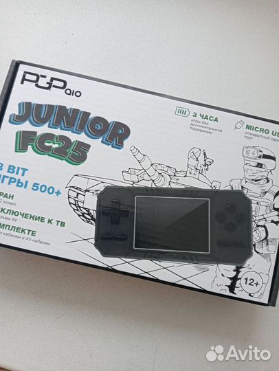 Портативная игровая консоль Junior FC25 500+ игр