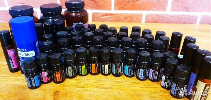 Эфирные масла DoTerra. Хризантема, пальмароза и др