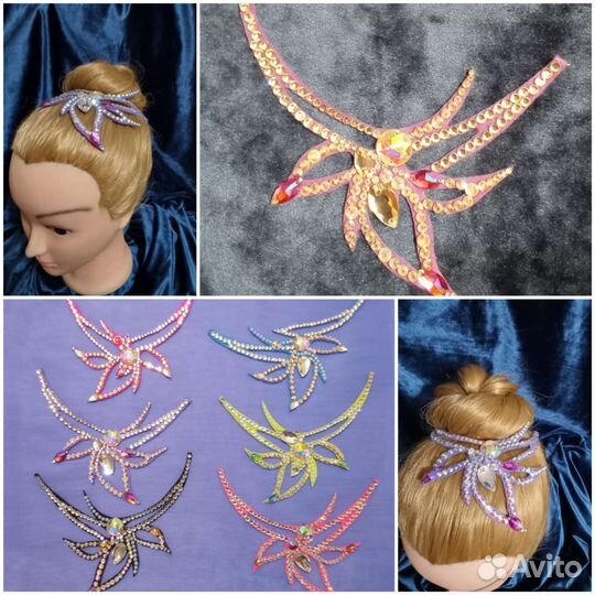 Украшение на пучок